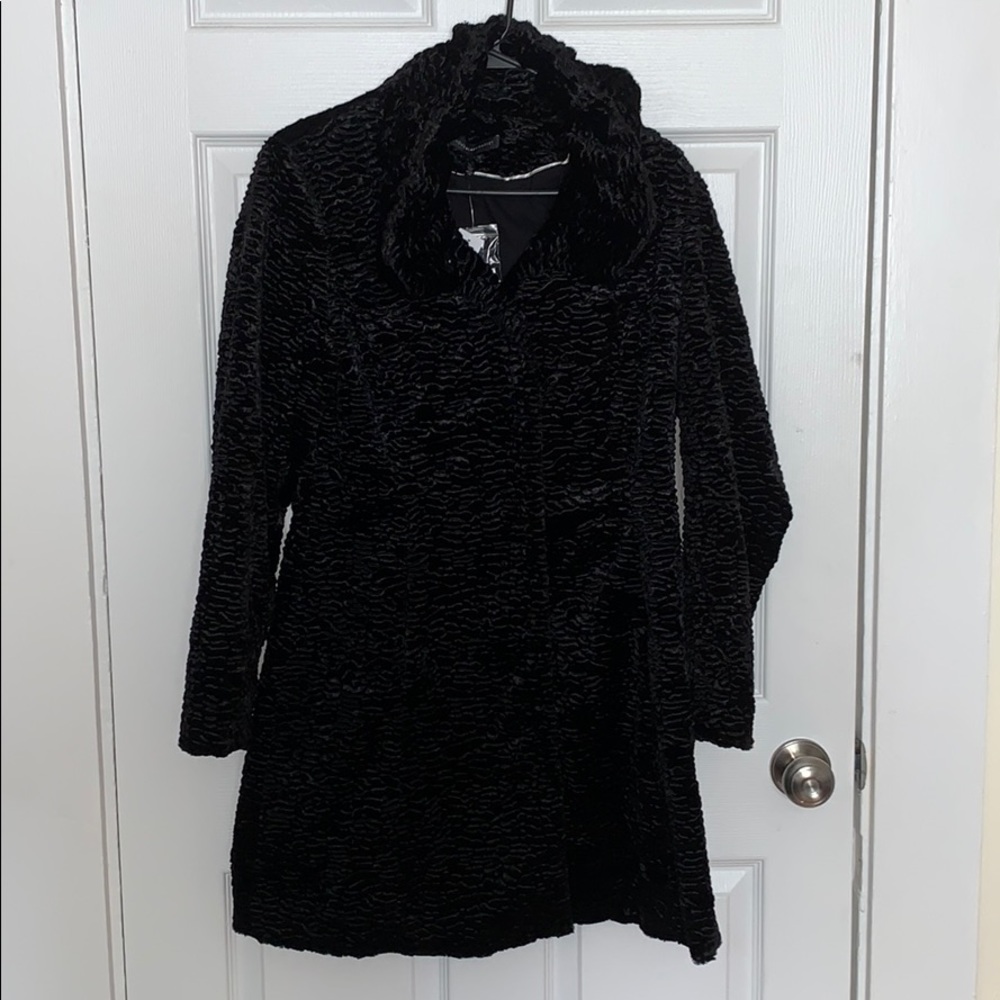 White House Black Market Long, Black Coat